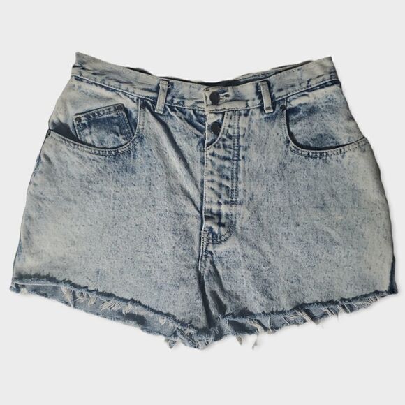 PS Gitano Vintage Acid Washed Light Washed  Shorts - Picture 1 of 5